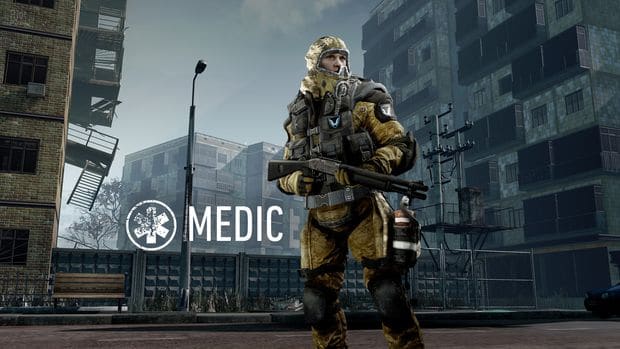 Características del juego warface.com: el personaje Medic