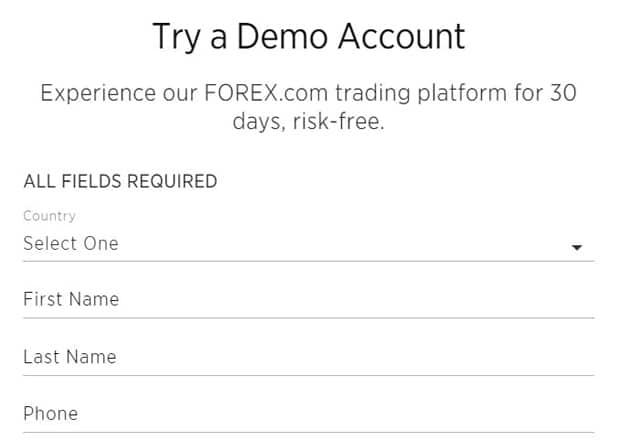cuenta demo forex.com