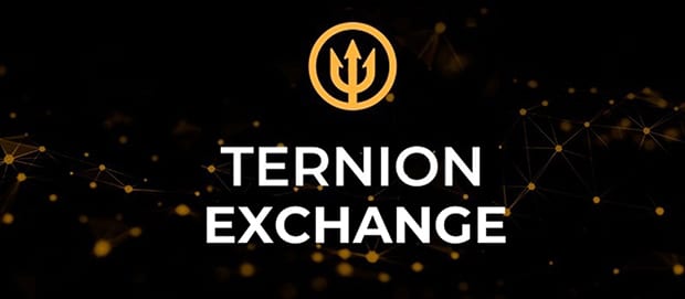 registro de ternion.exchange en el sitio web de exchange