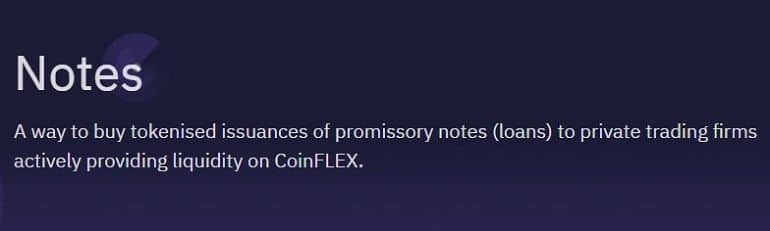 Moneda CoinFLEX Notes