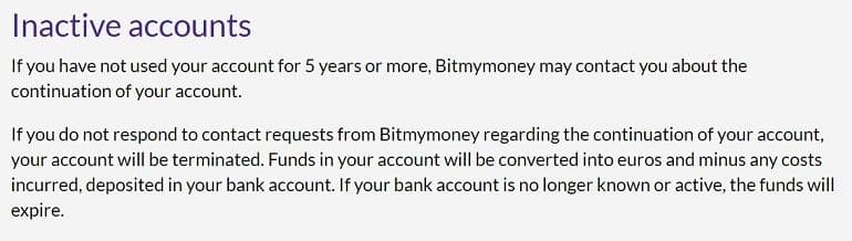 cuentas inactivas de bitmoney.com