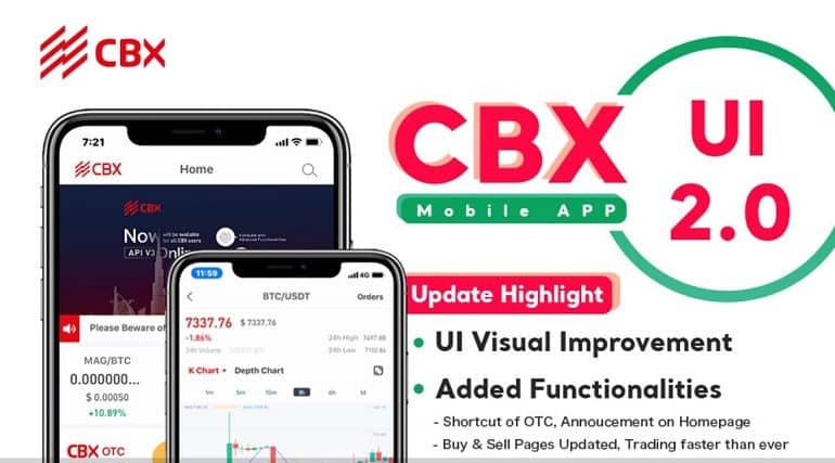 Aplicación móvil CBX